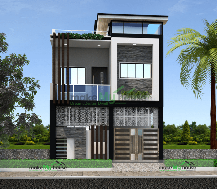 Desain Rumah Luas Tanah 25 x 25 Meter