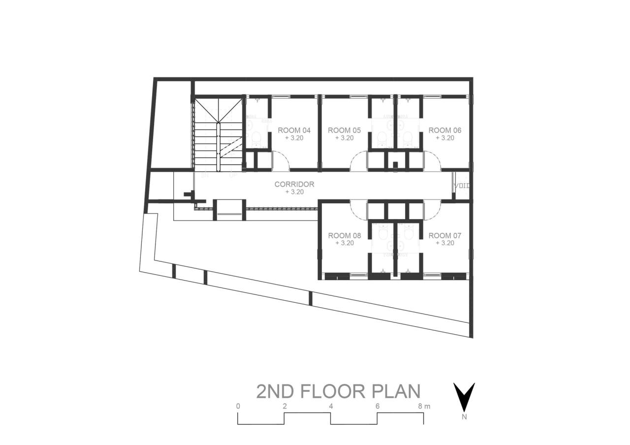 Desain rumah kost elite