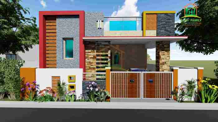 Desain rumah luas tanah 25 x25