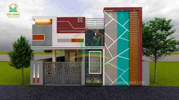 Desain rumah luas tanah 25 x25