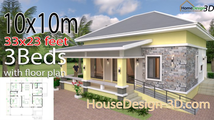 Desain Rumah Lahan 10 x 10 Panduan Lengkap