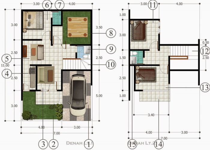 Desain Rumah Lengkap Type 70 Panduan Lengkap