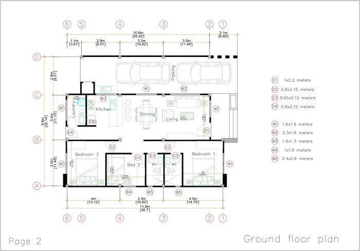 Desain Rumah Minimalis 10×13 4 Kamar