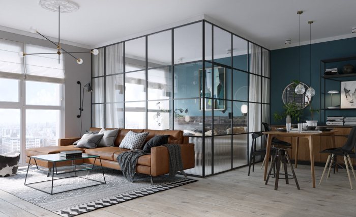 Glastisch wohnzimmer modern